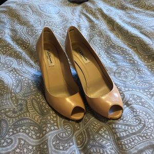 LK Bennett peed toe wedges